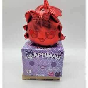 APHMAU MEEMEOWS Mystery 6" Plush Gemstone RUBY DRAGON CAT Limited Ed. NEW